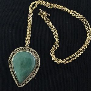 Peking Glass Chalcedony Necklace